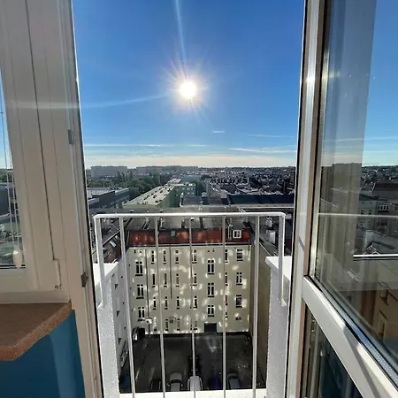 Z Pieknym Widokiem Na Zachodni Apartmán Štetín