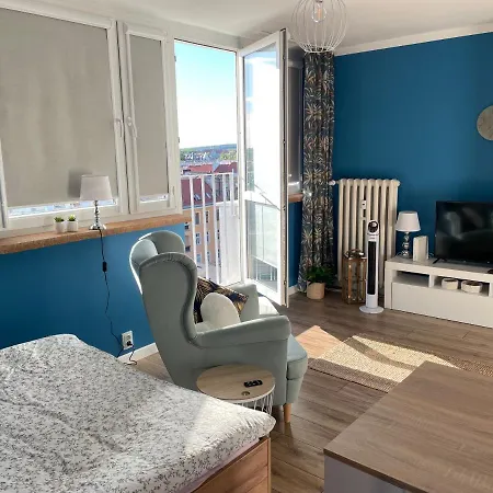 Z Pieknym Widokiem Na Zachodni Apartmán Štetín