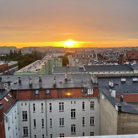 Z Pieknym Widokiem Na Zachodni * Štetín
